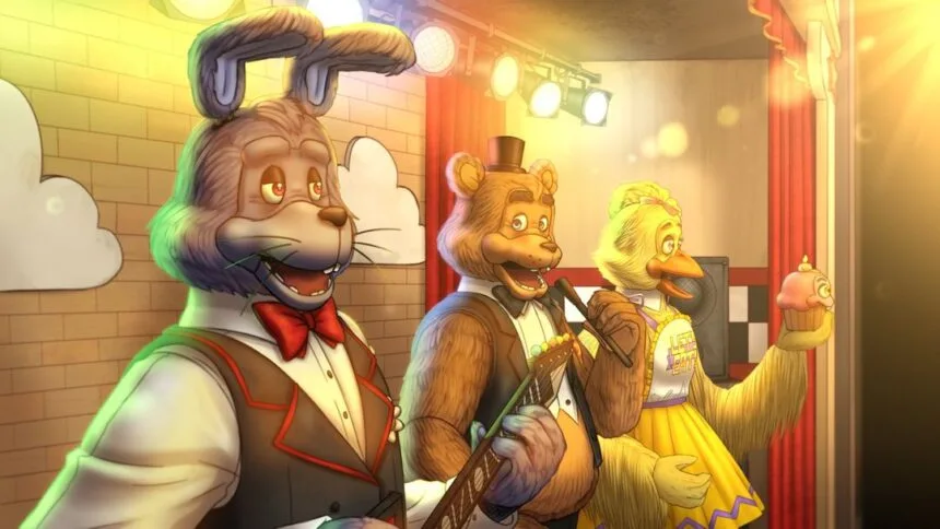 cast of five nights at freddy's