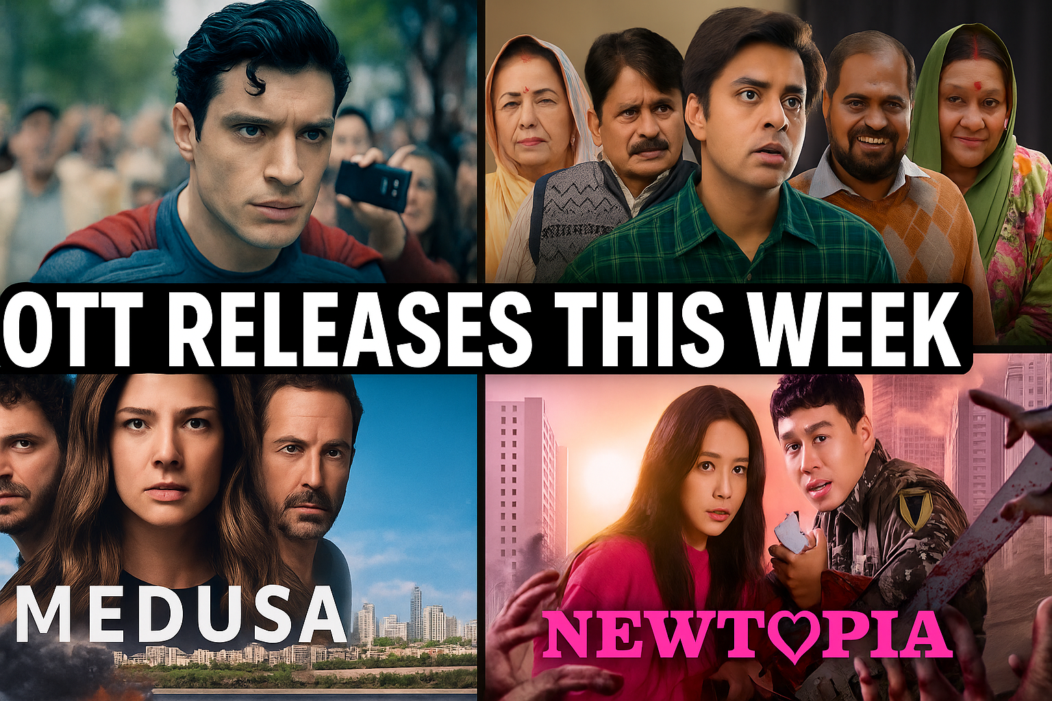 OTT Weekend Drop: New shows & movies to stream on Netflix, Prime Video, JioHotstar & Zee5